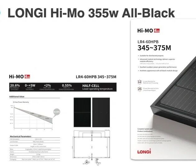 LONGI HI-MO 355w All-Black